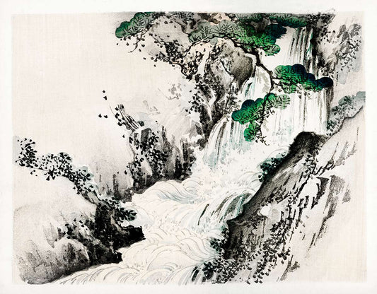 Waterfall Mountain Custom Wallpaper Mural