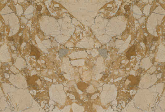 Yellow Mineral Industrial Wallpaper Mural Art Design