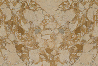 Yellow Mineral Industrial Wallpaper Mural Art Design