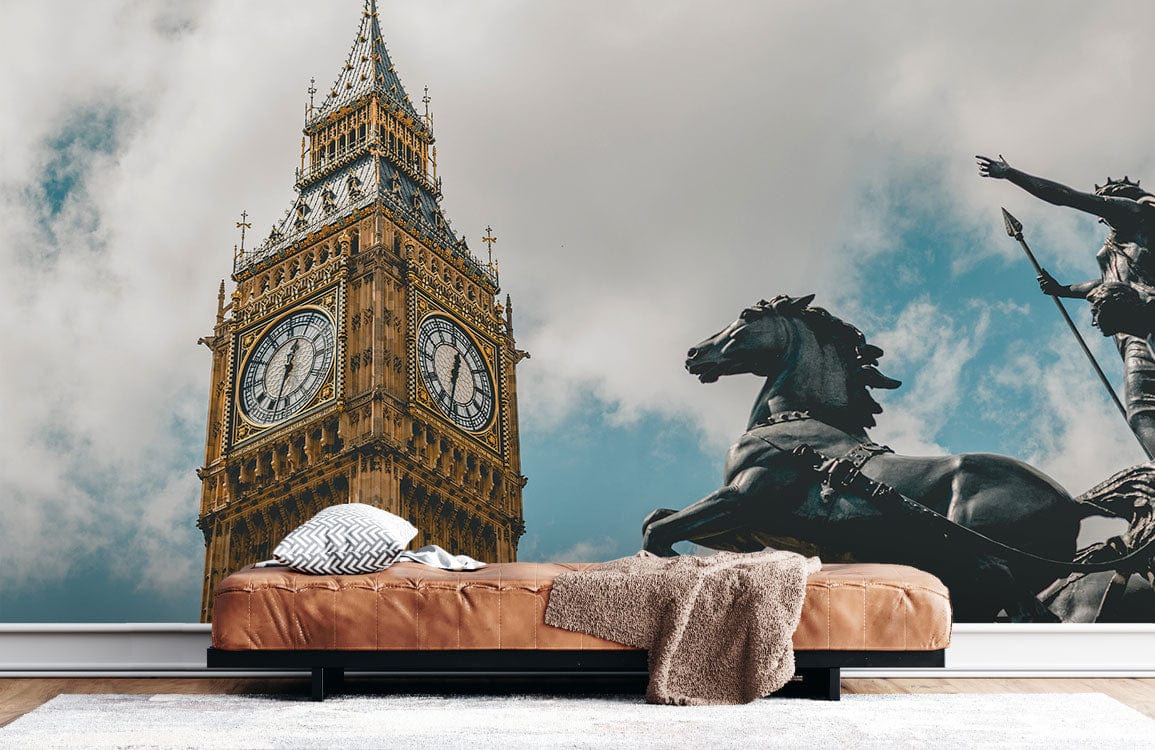 Big Ben Peak Wallpaper Mural for Use as a Decoration in the Room