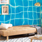 Wallpaper mural depicting a clear swimming pool that can be used for decorating the hallway