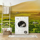 Wallpaper Mural of a Pleasant Grassland Scenery for Use in Decorating Interiors