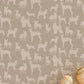 Dogs wallpaper murals for the hallway are a personalized option for dog lovers