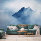 A Mural Wallpaper of a Mysterious Foggy Forest to Adorn Your Living Room