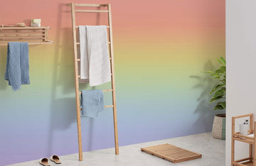 Pastel Gradient Ombre Mural Wallpaper