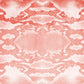 Wall Covering Mural Featuring a Red Python Skin Texture Design