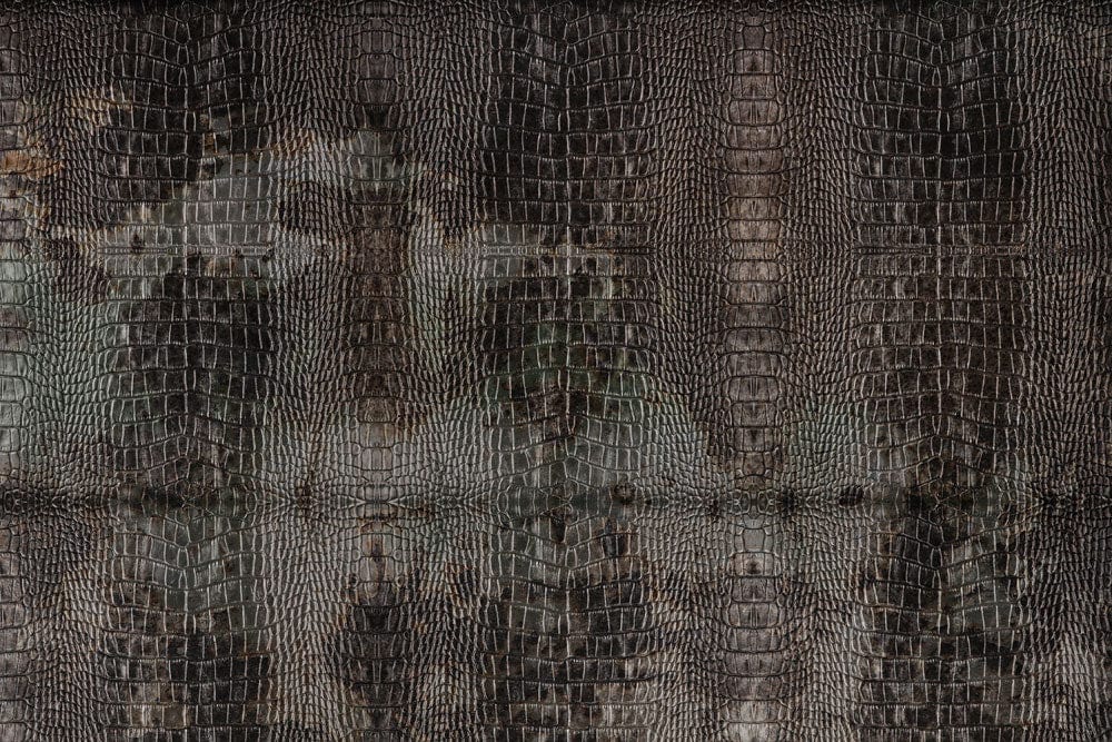 Luxury Crocodile Skin Textured Mural Wallpaper
