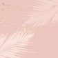 Design of a wallpaper with pink leaves for your house.