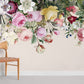 hanging floral wall murals to decorate your house