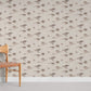 neutral marine fishes pattern wallpaper mural