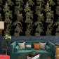 Tropical Jungle Animal Print Wallpaper Mural