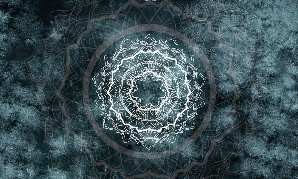 Ethereal Mandala Abstract Mural Wallpaper