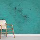 Turquoise Corroded Wall Mural For Room