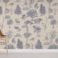Forest Animals View Wall Mural For Room