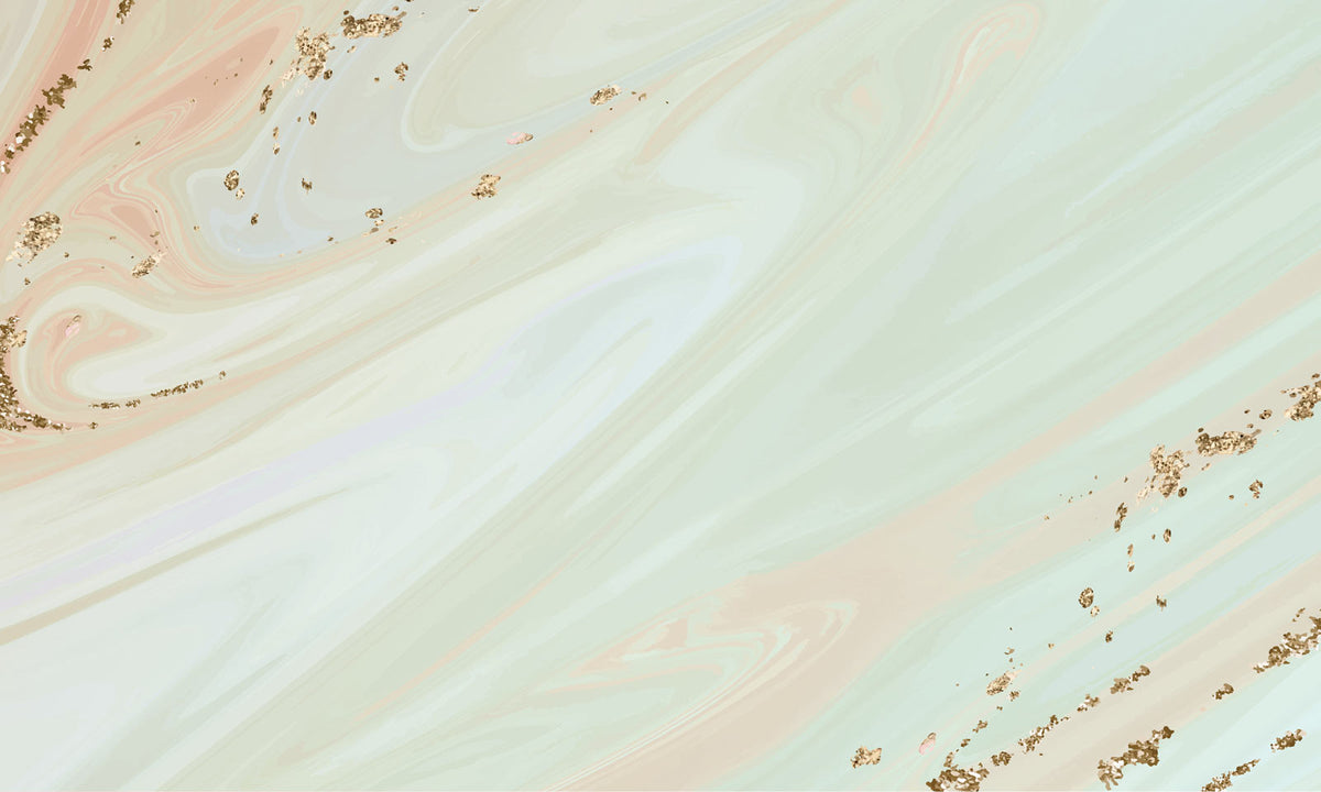Luxury Gold Marble Swirl Mural Wallpaper