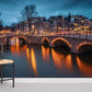 Night view of Amsterdam wallpaper for home