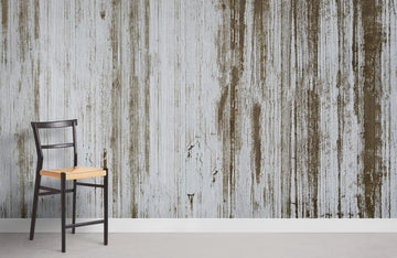 Rustic Weathered Wood Grain Wallpaper Mural