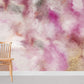 Pink Blending Watercolour Wall Mural For Room