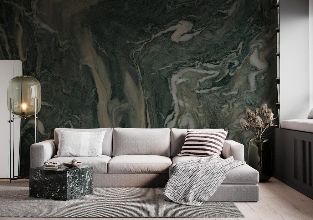 jasper and cystal geode wall murals for the living room that melt