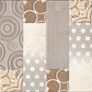 Wallpaper mural with a vintage brown textured background for interior decorating