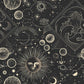 Planet Signs Pattern Wallpaper Mural for Interior Design and Home Decoration