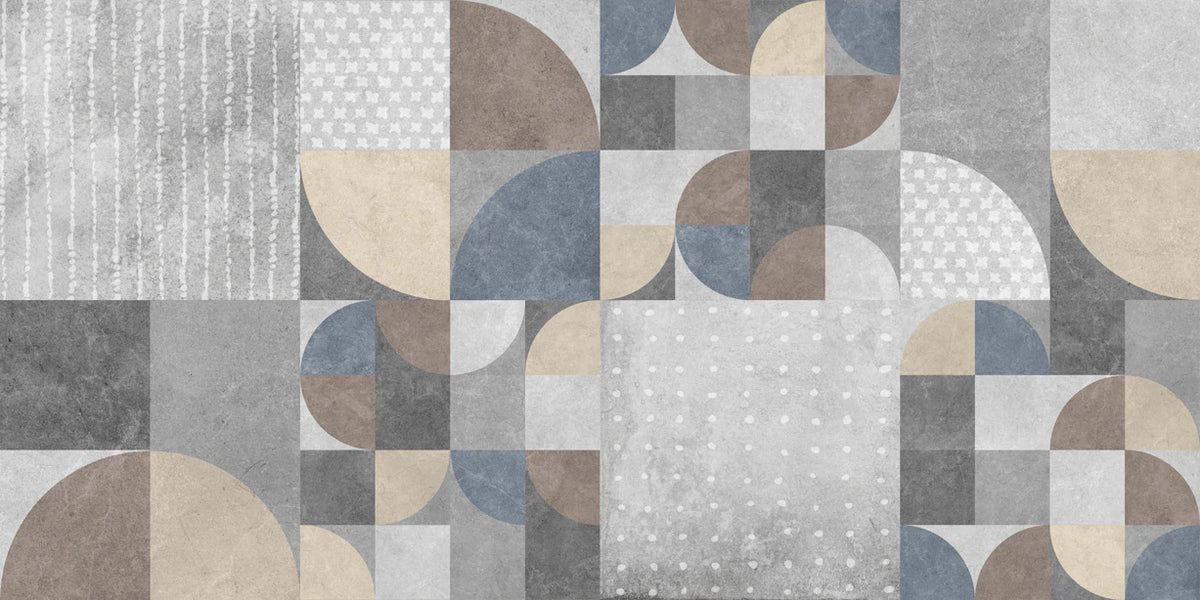 Modern Abstract Geometric Pattern Mural Wallpaper