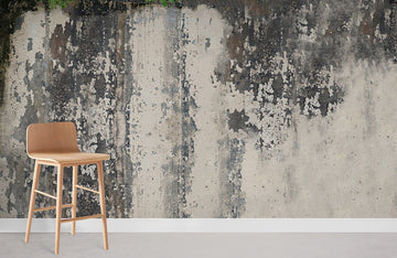 Rustic Concrete Textured Wall Mural Wallpaper