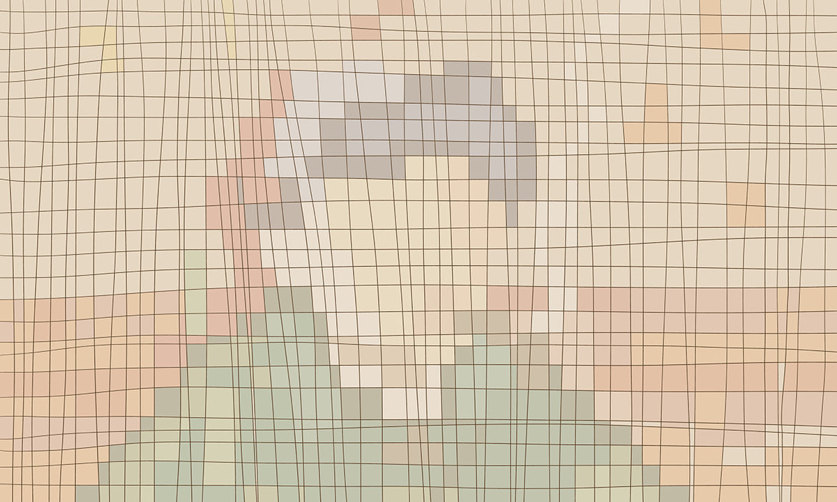 Modern Geometric Abstract Mural Wallpaper
