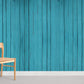 wall murals with a turquoise wood texture