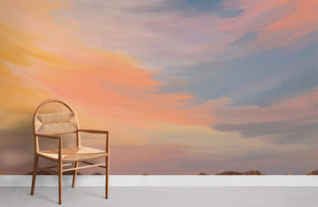 Sunset Bliss Landscape Wall Mural
