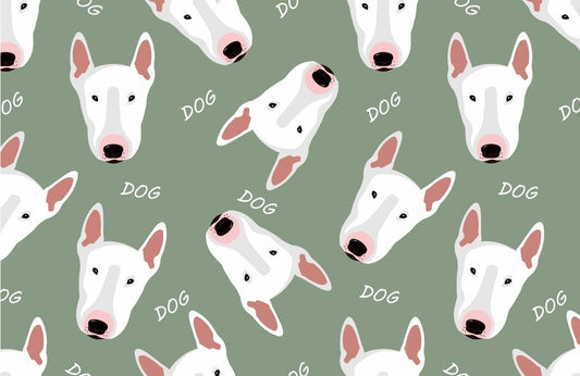 Home Decoration Featuring a Wall Mural Depicting Cute Animals