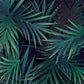 Home Decoration Featuring a Palm Leaf Wallpaper Mural