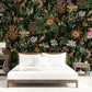 Exotic Jungle Animal Floral Mural Wallpaper