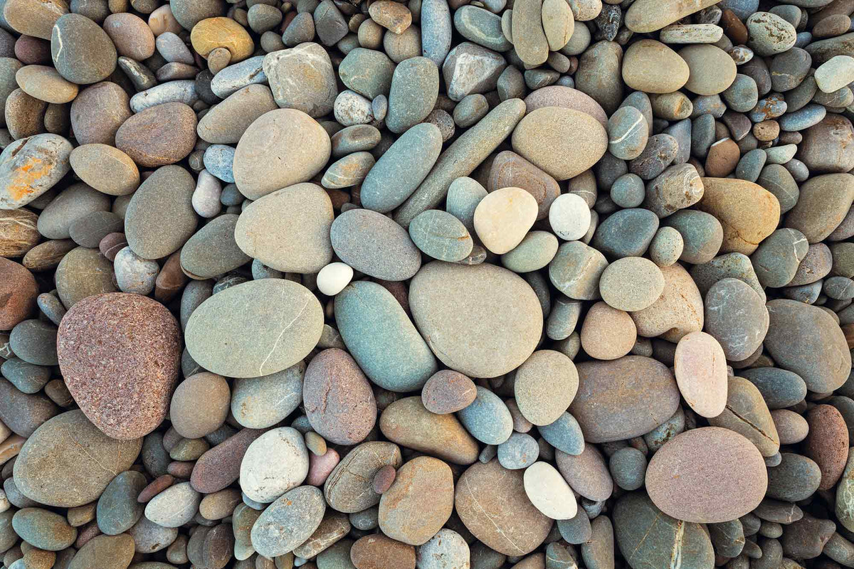 Pebble Stone Texture Mural Wallpaper