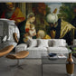 famous oil painting wall mural hallway decoration