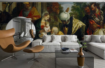 Classic Renaissance Art Mural Wallpaper