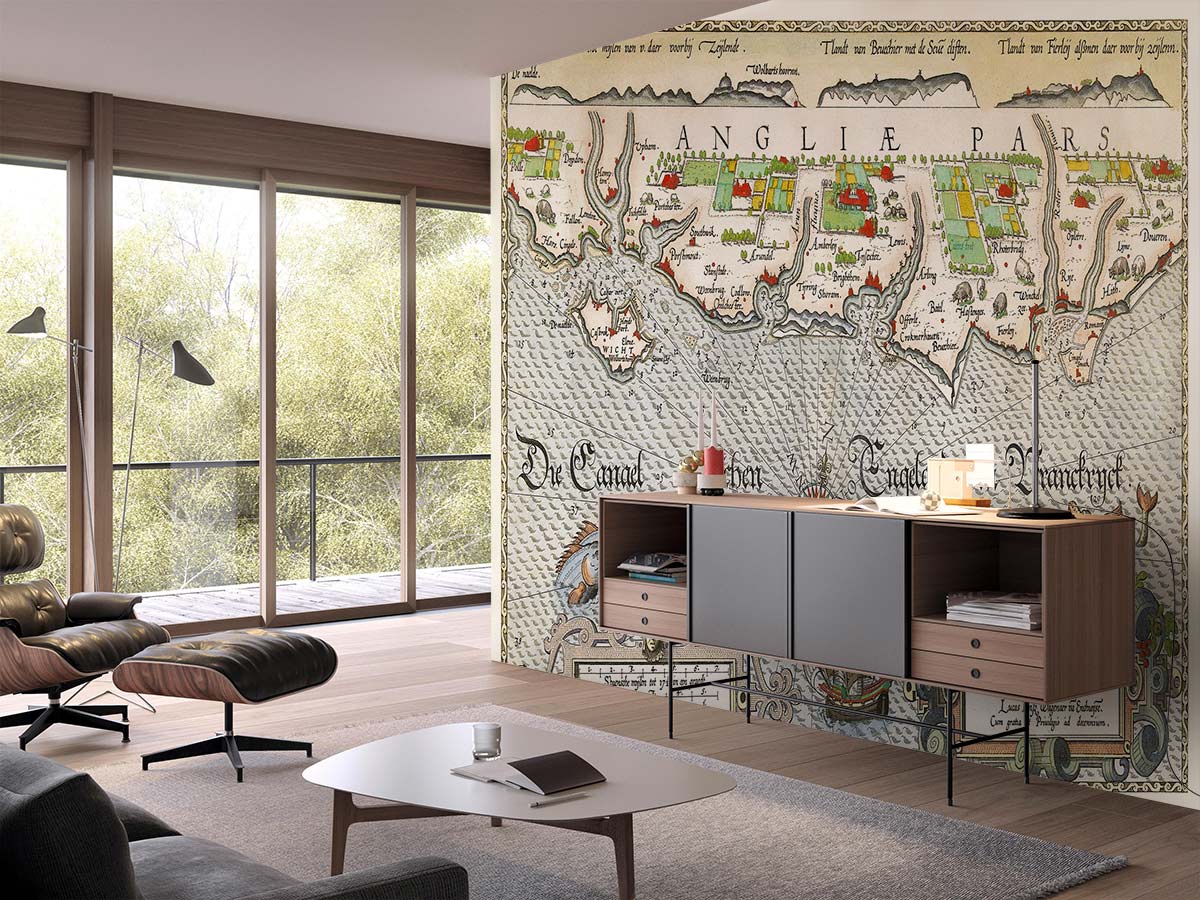 Anglia Pars Wallpaper Mural Decoration Art