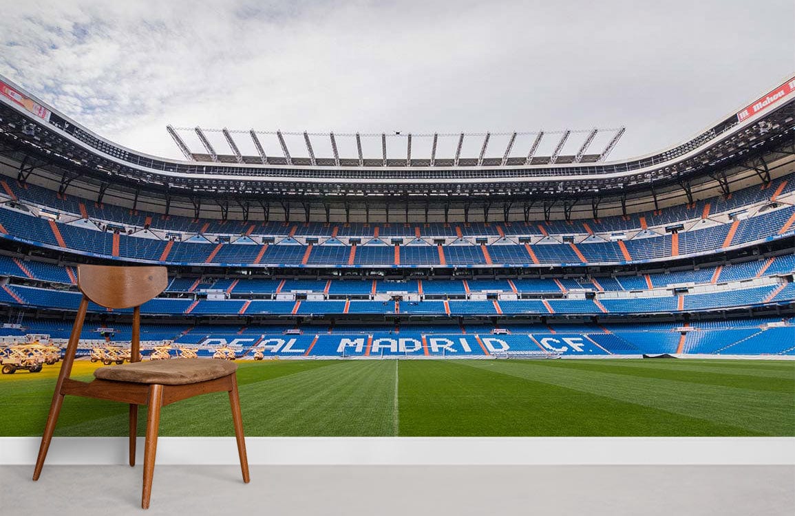 Wallpaper Mural Room Located in the Heart of the Bernabeu Stadium