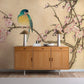 Flower Bird View Photo Murals For Living Room