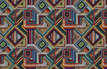 Colorful Geometric Abstract Wallpaper Mural