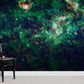 Green Planet Surface Wall Mural For Room