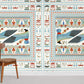 Egyption Ego&Symbols Pattern Wallpaper For Room