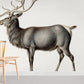 European Elk Animal Wall Mural For Room