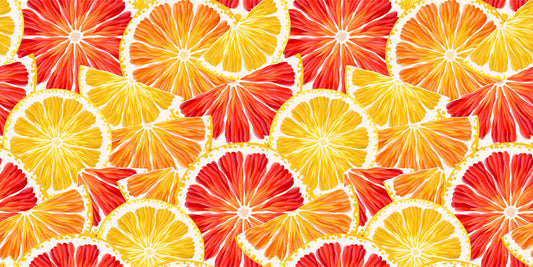 wallpaper with a fruity design