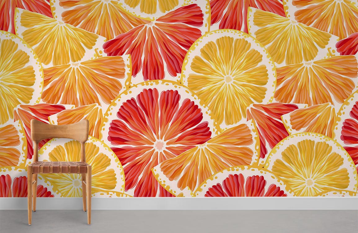 grapefruit wallpaper in a variety of colors