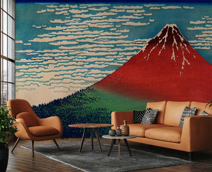 Katsushika Hokusai Mural Wallpaper Decoration Art