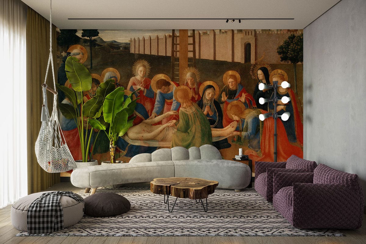 religious wallpaper mural living room decoration