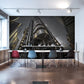 industrial buildings in London wallpaper design home office
