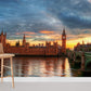 famous london city view wallpaper for room