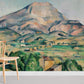 Remote mountain oil painting Wallppaer Mural for Room decor